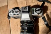 Minolta analog Kamera X-500 + 4 Objektive + Zubehör