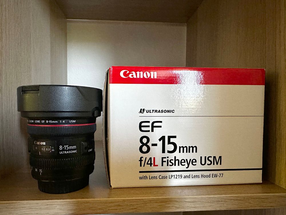 Canon EF 8-15mm f/4 L Fisheye USM – wie neu!
