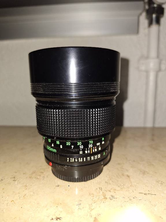 Canon FD 135 f2