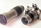 Analog-Nikon F75 fast neuwertig mit 2 Objektiven