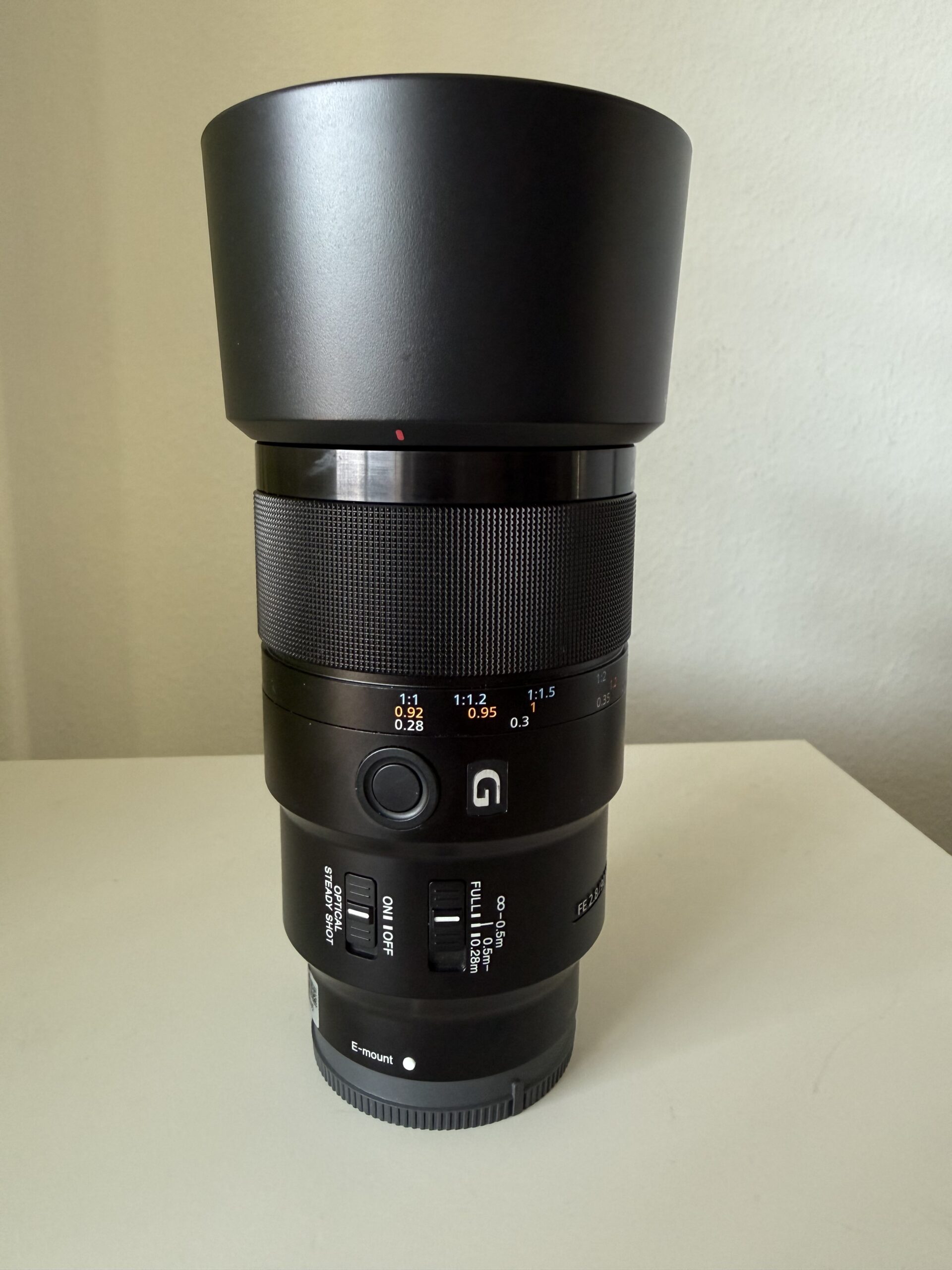Sony FE 90mm f2.8 Macro G OSS