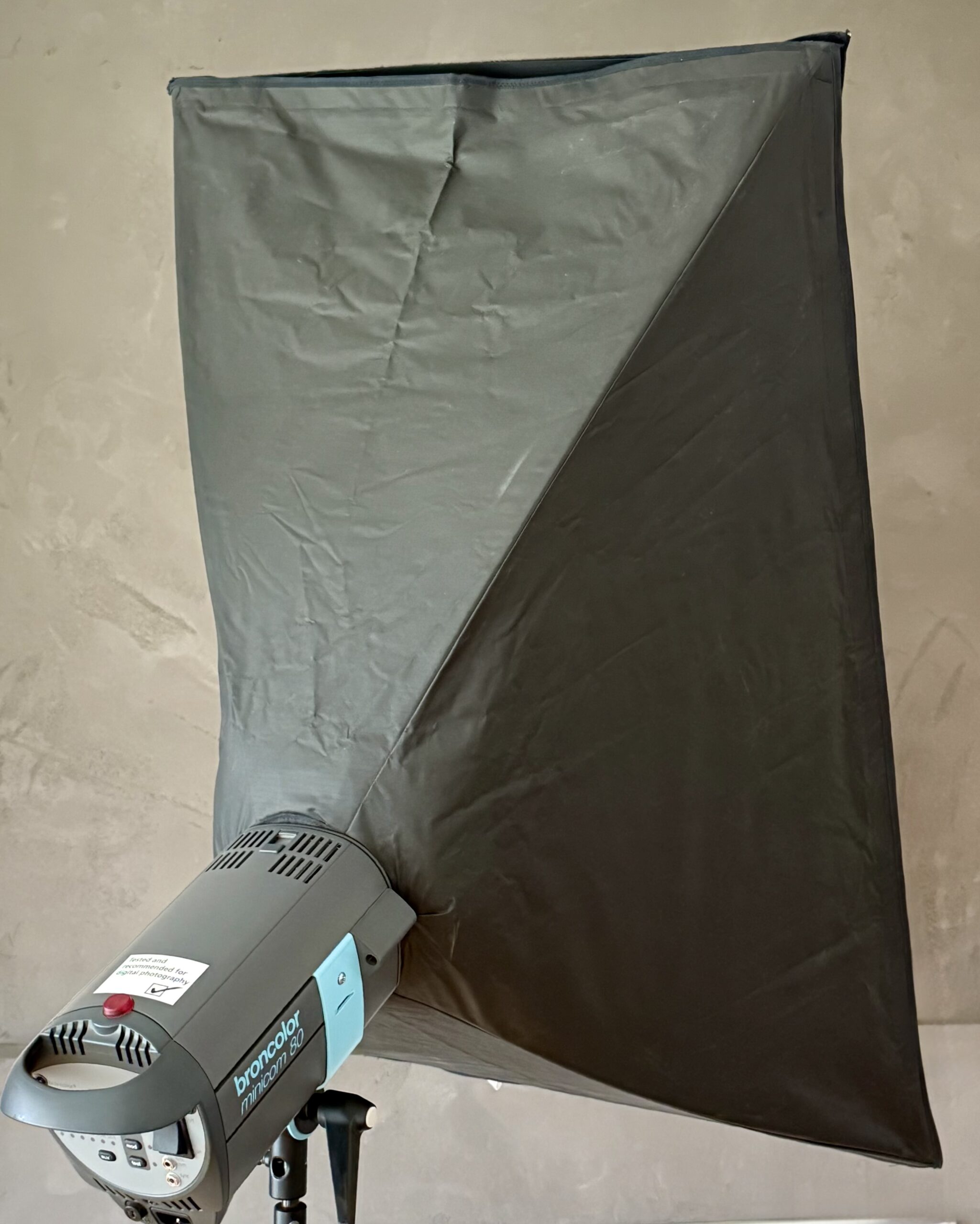 Blitzleuchte Broncolor Minicom 80 mit Zubehör