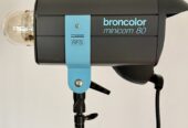 Blitzleuchte Broncolor Minicom 80 mit Zubehör