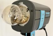 Blitzleuchte Broncolor Minicom 80 mit Zubehör